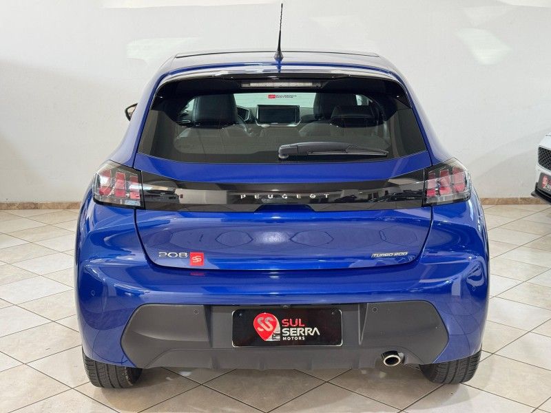 PEUGEOT 208 1.0 GRIFFE 12V TURBO 2023/2024 SUL SERRA MOTORS CAXIAS DO SUL / Carros no Vale