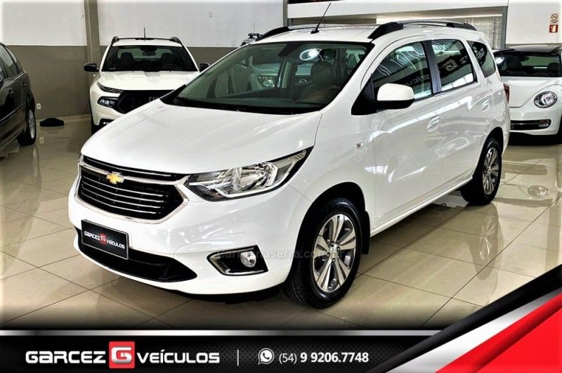 CHEVROLET SPIN 1.8 PREMIER 8V 2019/2020 GARCEZ VEÍCULOS BENTO GONÇALVES / Carros no Vale