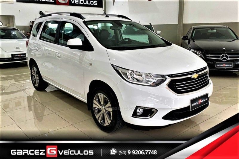 CHEVROLET SPIN 1.8 PREMIER 8V 2019/2020 GARCEZ VEÍCULOS BENTO GONÇALVES / Carros no Vale