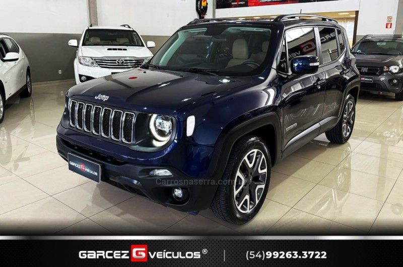 JEEP RENEGADE 1.8 16V LONGITUDE 2021/2021 GARCEZ VEÍCULOS BENTO GONÇALVES / Carros no Vale