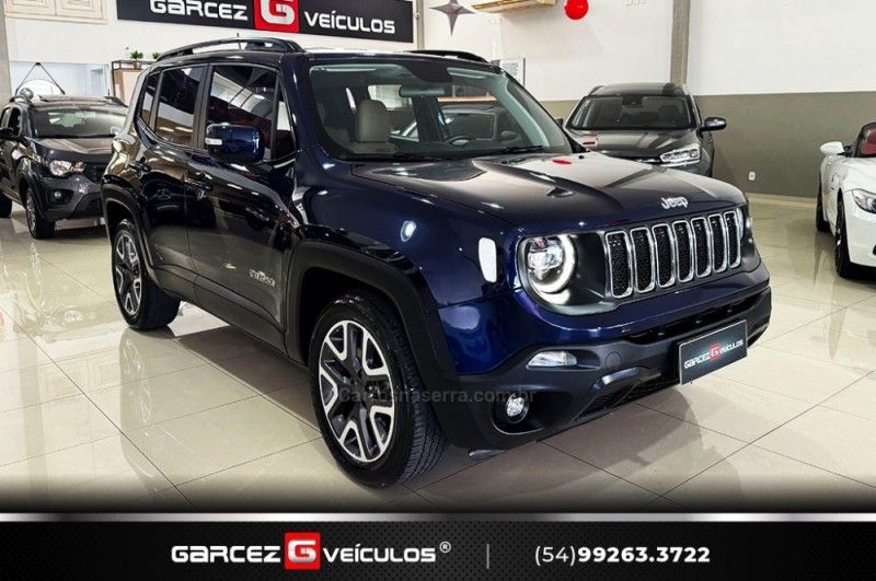 JEEP RENEGADE 1.8 16V LONGITUDE 2021/2021 GARCEZ VEÍCULOS BENTO GONÇALVES / Carros no Vale