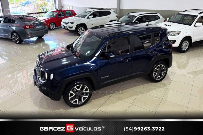 JEEP RENEGADE 1.8 16V LONGITUDE 2021/2021 GARCEZ VEÍCULOS BENTO GONÇALVES / Carros no Vale