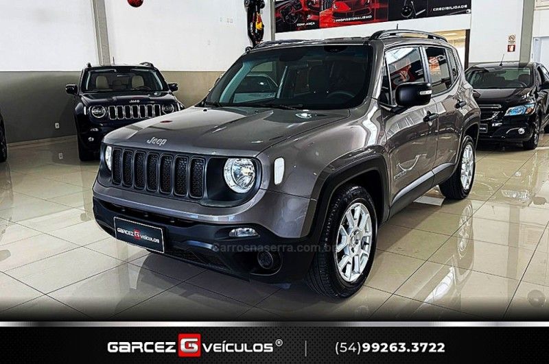 JEEP RENEGADE 1.8 16V SPORT 2019/2020 GARCEZ VEÍCULOS BENTO GONÇALVES / Carros no Vale