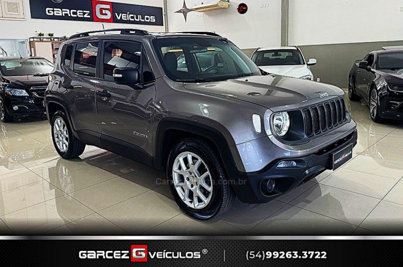 JEEP RENEGADE 1.8 16V SPORT 2019/2020 GARCEZ VEÍCULOS BENTO GONÇALVES / Carros no Vale