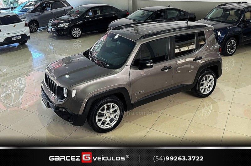 JEEP RENEGADE 1.8 16V SPORT 2019/2020 GARCEZ VEÍCULOS BENTO GONÇALVES / Carros no Vale