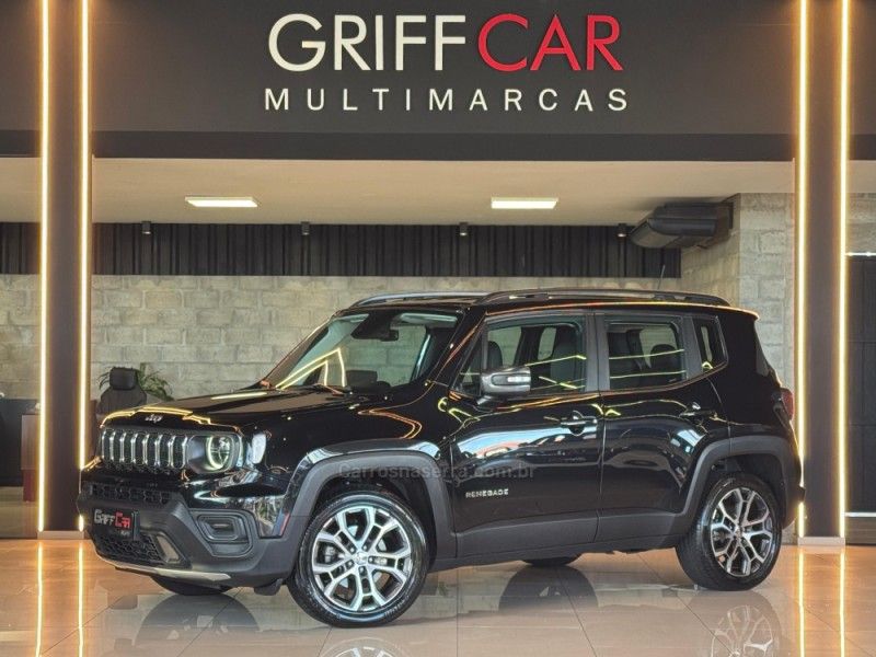 JEEP RENEGADE 1.3 LONGITUDE T270 TURBO 2023/2024 GRIFFCAR MULTIMARCAS DOIS IRMÃOS / Carros no Vale