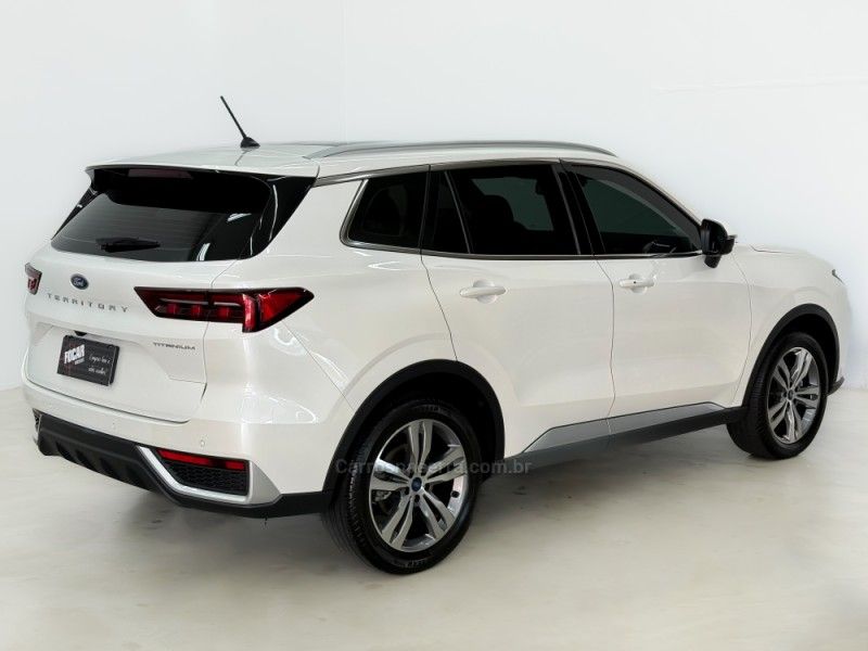 FORD TERRITORY 1.5 GTDI ECOBOOST TITANIUM 16V 2023/2024 FOCAR VEÍCULOS CAXIAS DO SUL / Carros no Vale
