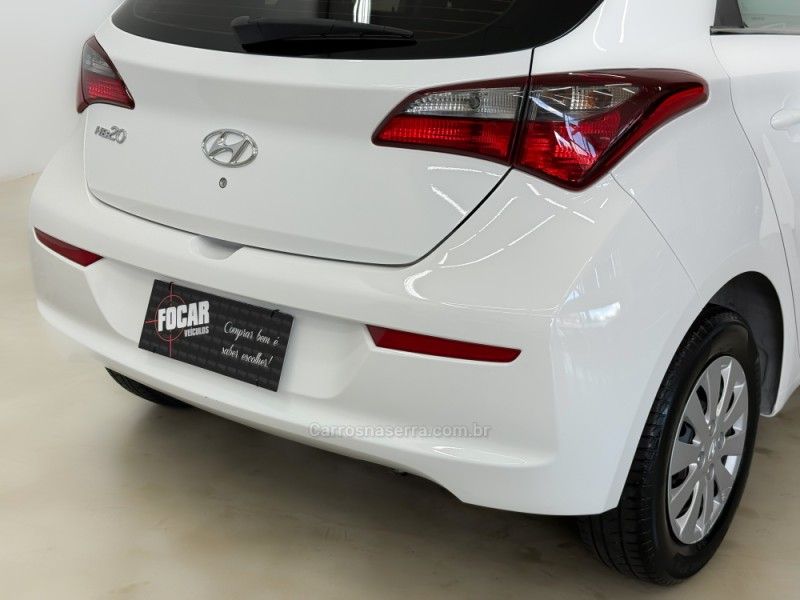 HYUNDAI HB20 1.0 UNIQUE 12V 2018/2019 FOCAR VEÍCULOS CAXIAS DO SUL / Carros no Vale