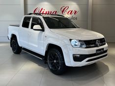 VOLKSWAGEN AMAROK 2.0 TRENDLINE 4X4 CD 16V TURBO INTERCOOLER 2017/2018 ÓTIMA CAR FLORES DA CUNHA / Carros no Vale