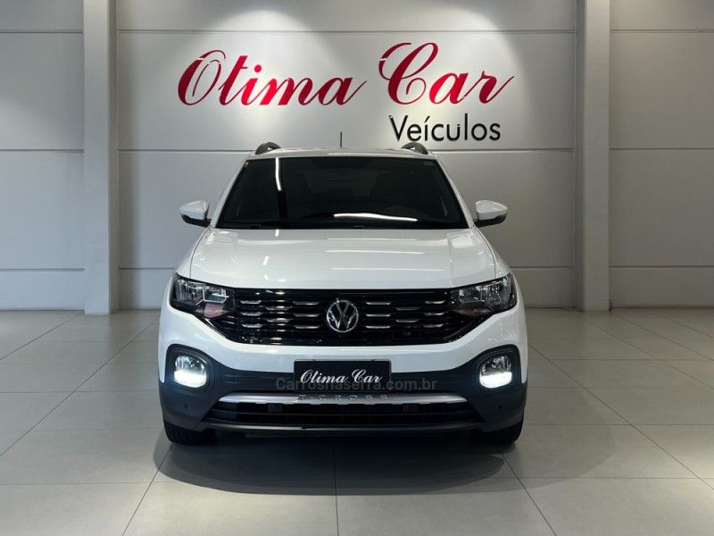 VOLKSWAGEN T-CROSS 1.0 COMFORTLINE TSI 2021/2022 ÓTIMA CAR FLORES DA CUNHA / Carros no Vale