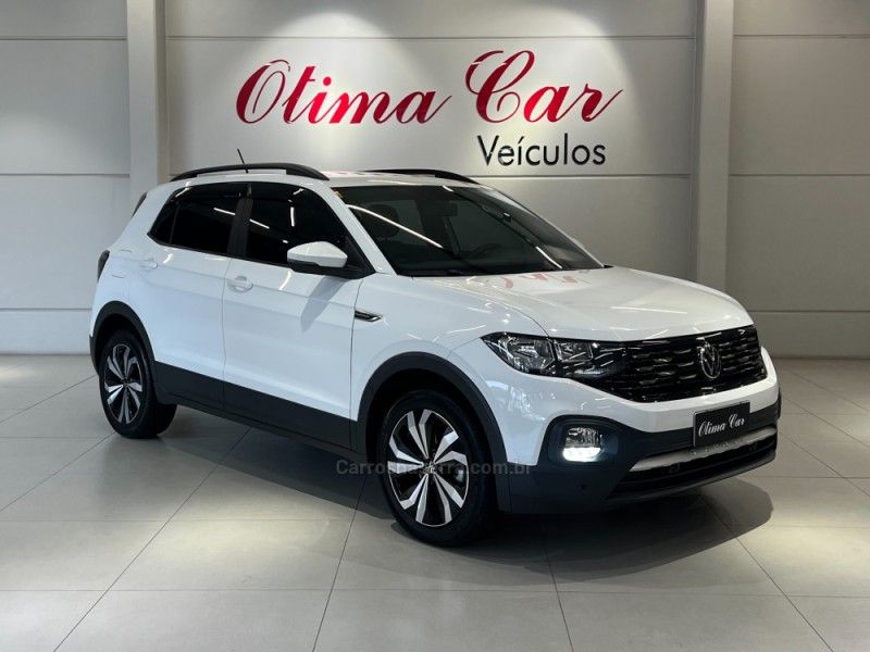 VOLKSWAGEN T-CROSS 1.0 COMFORTLINE TSI 2021/2022 ÓTIMA CAR FLORES DA CUNHA / Carros no Vale