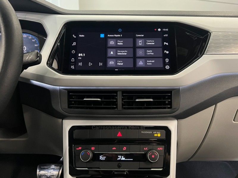 VOLKSWAGEN T-CROSS 1.4 HIGHLINE TSI 16V 2020/2021 ÓTIMA CAR FLORES DA CUNHA / Carros no Vale