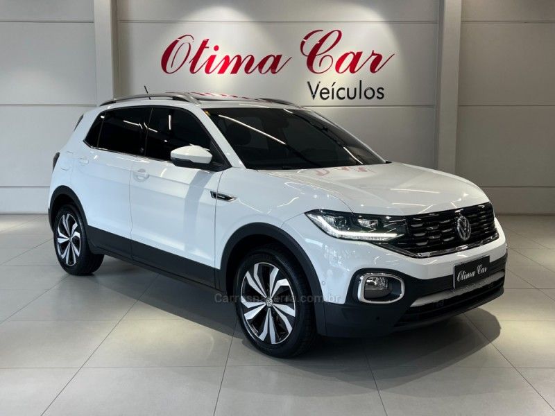 VOLKSWAGEN T-CROSS 1.4 HIGHLINE TSI 16V 2020/2021 ÓTIMA CAR FLORES DA CUNHA / Carros no Vale