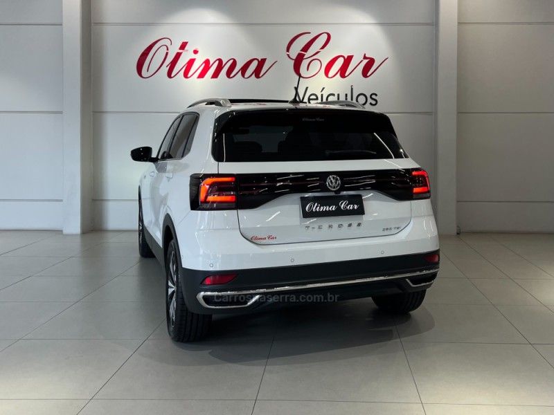 VOLKSWAGEN T-CROSS 1.4 HIGHLINE TSI 16V 2020/2021 ÓTIMA CAR FLORES DA CUNHA / Carros no Vale