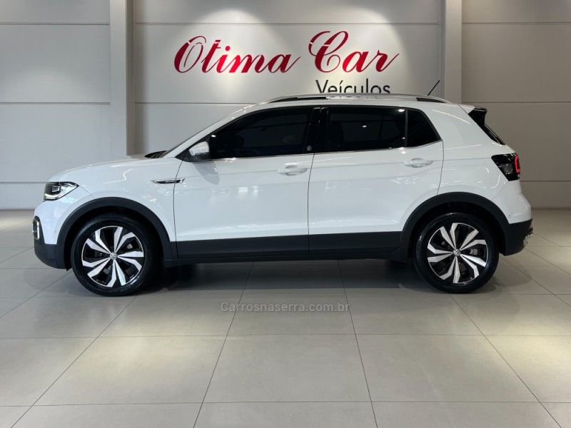 VOLKSWAGEN T-CROSS 1.4 HIGHLINE TSI 16V 2020/2021 ÓTIMA CAR FLORES DA CUNHA / Carros no Vale
