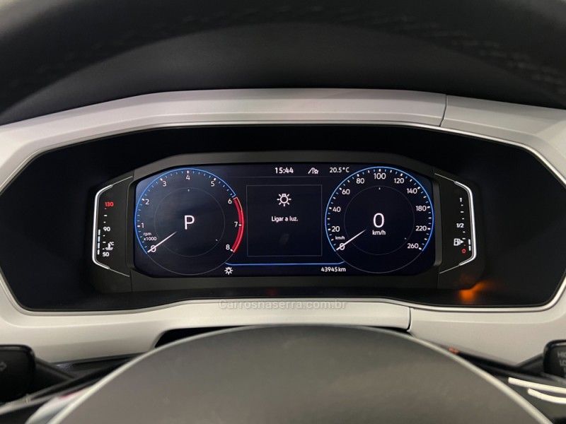 VOLKSWAGEN T-CROSS 1.4 HIGHLINE TSI 16V 2020/2021 ÓTIMA CAR FLORES DA CUNHA / Carros no Vale