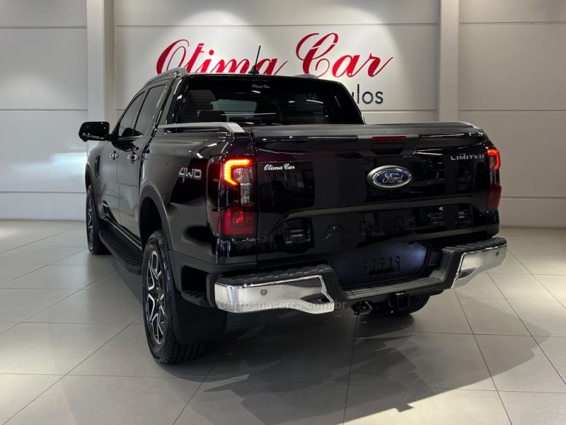 FORD RANGER 3.0 V6 LIMITED PLUS CD TURBO 4X4 2025/2026 ÓTIMA CAR FLORES DA CUNHA / Carros no Vale