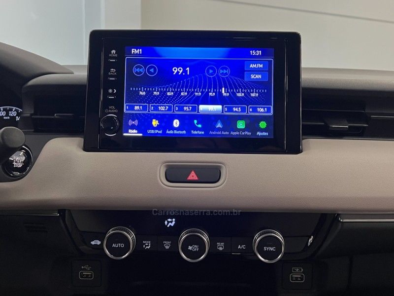 HONDA HR-V 1.5 16V TOURING TURBO 2023/2024 ÓTIMA CAR FLORES DA CUNHA / Carros no Vale