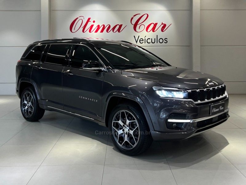 JEEP COMMANDER 2.0 OVERLAND TD380 4X4 TURBO 2024/2025 ÓTIMA CAR FLORES DA CUNHA / Carros no Vale JEEP COMMANDER 2.0 OVERLAND TD380 4X4 TURBO 2024/2025 ÓTIMA CAR FLORES DA CUNHA / Carros no Vale