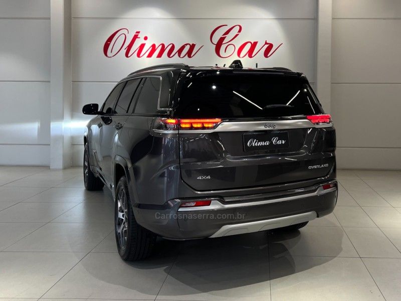 JEEP COMMANDER 2.0 OVERLAND TD380 4X4 TURBO 2024/2025 ÓTIMA CAR FLORES DA CUNHA / Carros no Vale JEEP COMMANDER 2.0 OVERLAND TD380 4X4 TURBO 2024/2025 ÓTIMA CAR FLORES DA CUNHA / Carros no Vale
