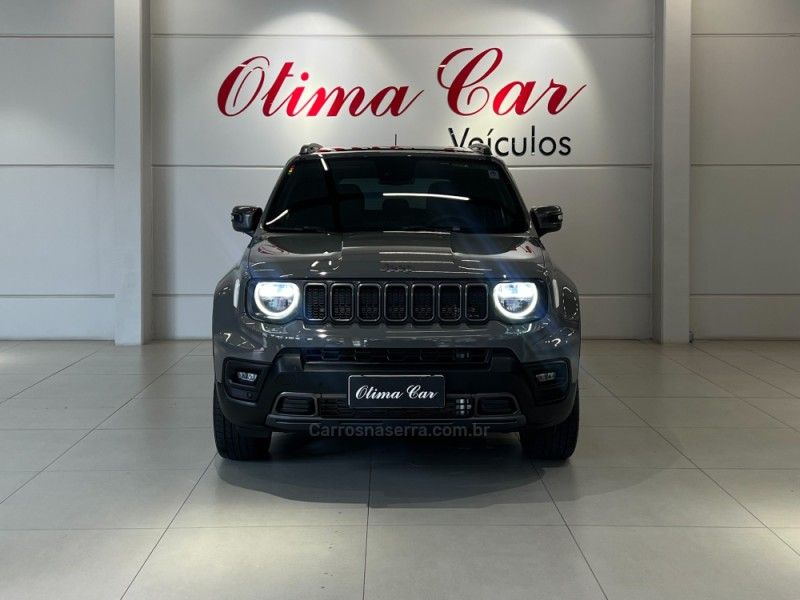 JEEP RENEGADE 1.3 S T270 16V TURBO 4×4 2022/2023 ÓTIMA CAR FLORES DA CUNHA / Carros no Vale