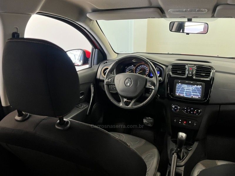RENAULT SANDERO 1.6 STEPWAY EASY R 16V 2017/2018 ÓTIMA CAR FLORES DA CUNHA / Carros no Vale