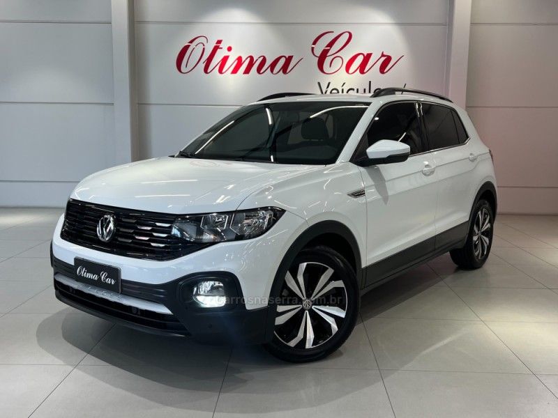VOLKSWAGEN T-CROSS 1.0 COMFORTLINE TSI 2019/2020 ÓTIMA CAR FLORES DA CUNHA / Carros no Vale