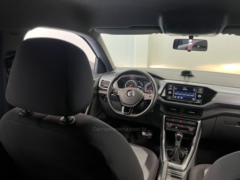 VOLKSWAGEN T-CROSS 1.0 COMFORTLINE TSI 2019/2020 ÓTIMA CAR FLORES DA CUNHA / Carros no Vale