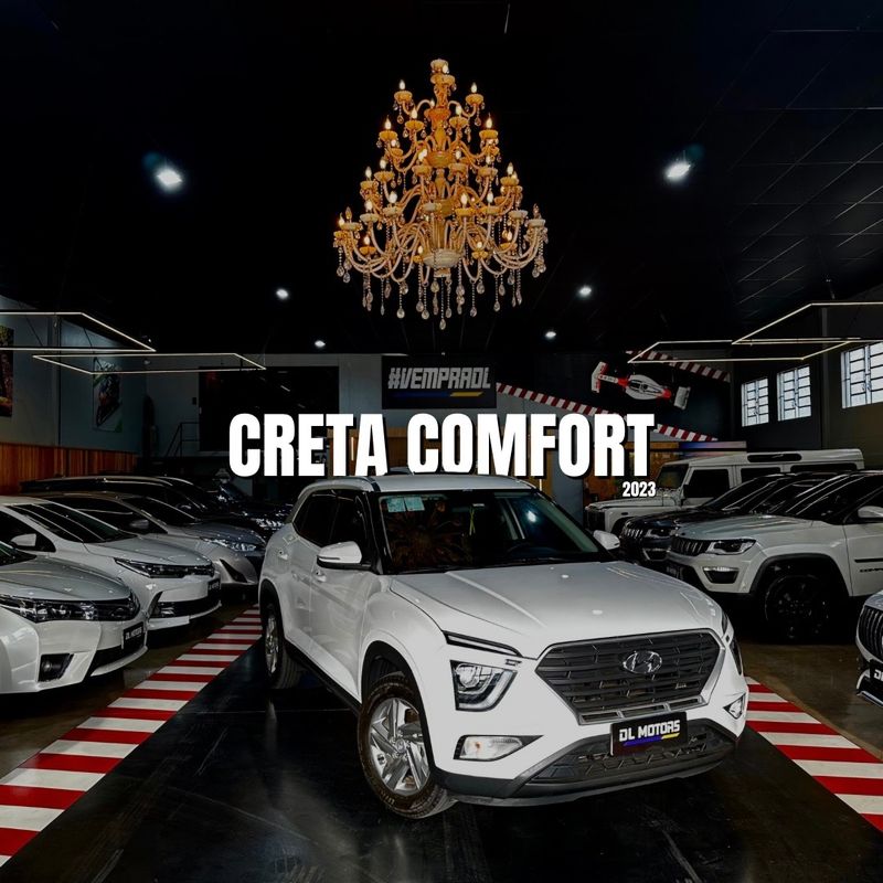 Hyundai Creta1ta Comfort 2022/2023 DL MOTORS LAJEADO / Carros no Vale