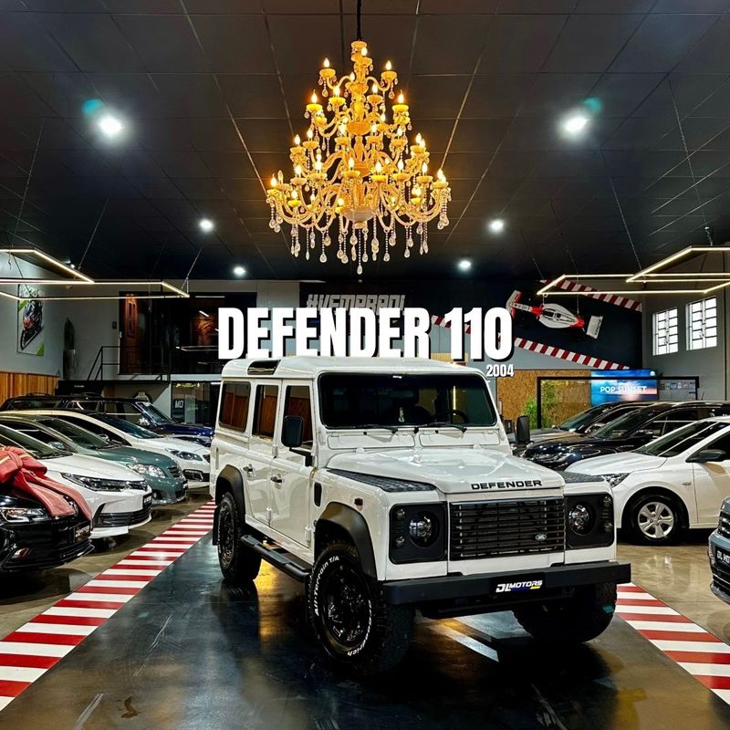 Land Rover Defender110 Hcpu 2004/2004 DL MOTORS LAJEADO / Carros no Vale