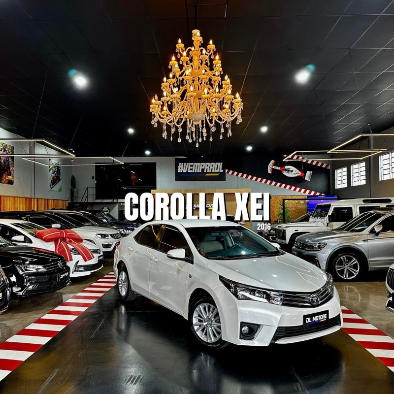 Toyota Corolla Xei 2.0 16v 2016/2016 DL MOTORS LAJEADO / Carros no Vale