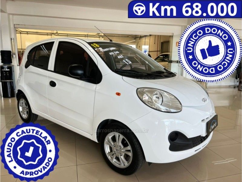CHERY QQ 1.0 MPFI LOOK 12V 2018/2018 CIMIRRO AUTOMÓVEIS TAQUARA / Carros no Vale CHERY QQ 1.0 MPFI LOOK 12V 2018/2018 CIMIRRO AUTOMÓVEIS TAQUARA / Carros no Vale