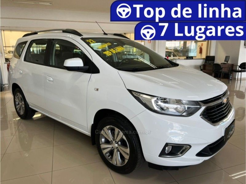 CHEVROLET SPIN 1.8 PREMIER 8V 2021/2022 CIMIRRO AUTOMÓVEIS TAQUARA / Carros no Vale