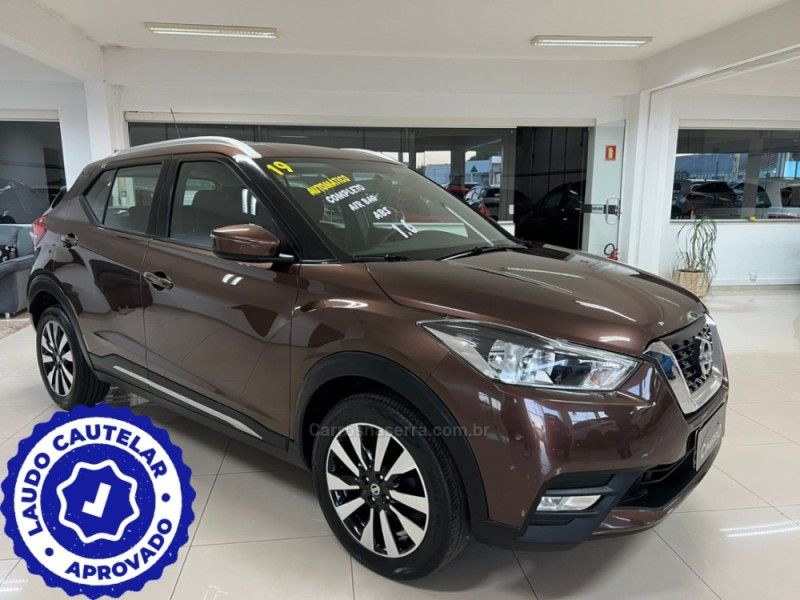 NISSAN KICKS 1.6 16V SV XTRONIC 2018/2019 CIMIRRO AUTOMÓVEIS TAQUARA / Carros no Vale NISSAN KICKS 1.6 16V SV XTRONIC 2018/2019 CIMIRRO AUTOMÓVEIS TAQUARA / Carros no Vale