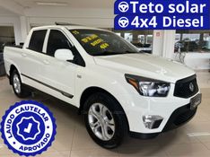 SSANGYONG ACTYON SPORTS 2.0 GLS 4X4 CD 16V TURBO INTERCOOLER 2013/2013 CIMIRRO AUTOMÓVEIS TAQUARA / Carros no Vale