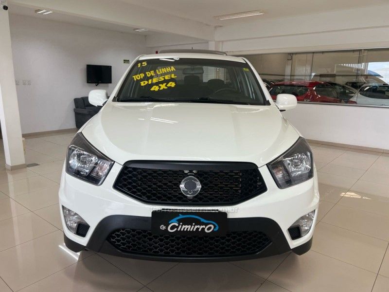 SSANGYONG ACTYON SPORTS 2.0 GLS 4X4 CD 16V TURBO INTERCOOLER 2013/2013 CIMIRRO AUTOMÓVEIS TAQUARA / Carros no Vale