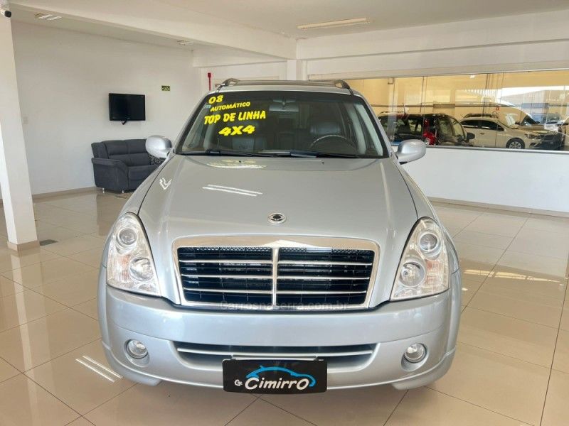 SSANGYONG REXTON 2.7 20V TURBO 2008/2008 CIMIRRO AUTOMÓVEIS TAQUARA / Carros no Vale