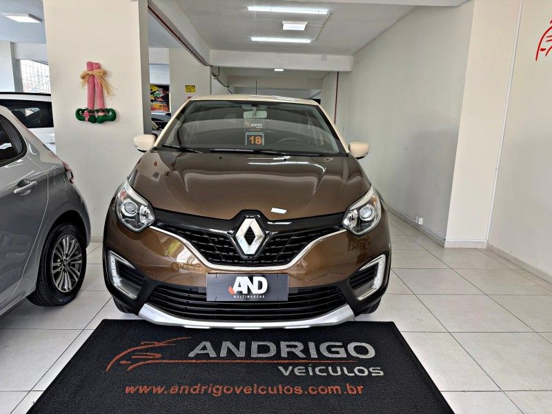 RENAULT CAPTUR 1.6 16V SCE ZEN 2017/2018 ANDRIGO VEÍCULOS CAXIAS DO SUL / Carros no Vale