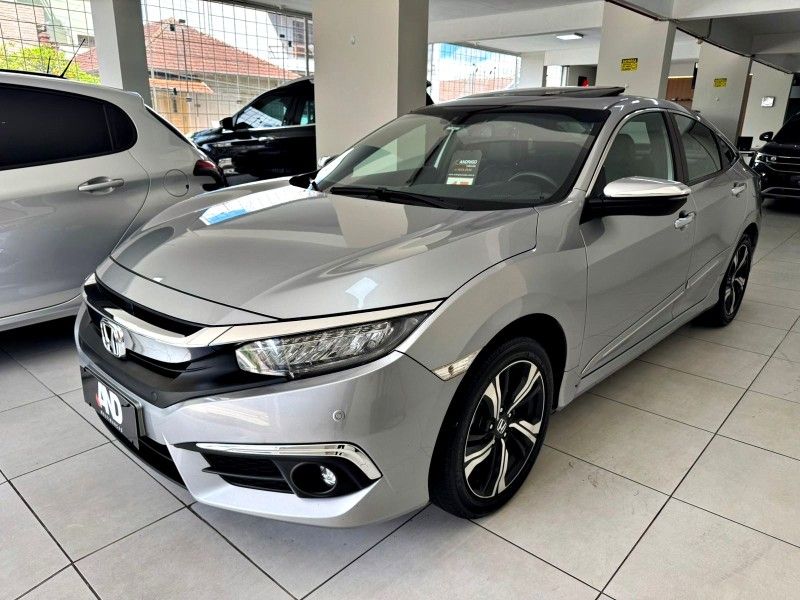 HONDA CIVIC 1.5 16V TOURING TURBO 2016/2017 ANDRIGO VEÍCULOS CAXIAS DO SUL / Carros no Vale