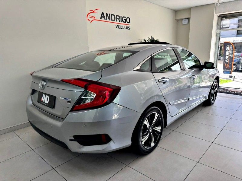 HONDA CIVIC 1.5 16V TOURING TURBO 2016/2017 ANDRIGO VEÍCULOS CAXIAS DO SUL / Carros no Vale