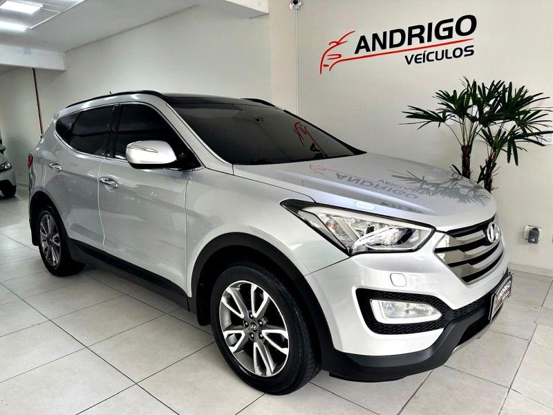HYUNDAI SANTA FÉ 3.3 MPFI 4X4 7 LUGARES V6 270CV 2014/2014 ANDRIGO VEÍCULOS CAXIAS DO SUL / Carros no Vale