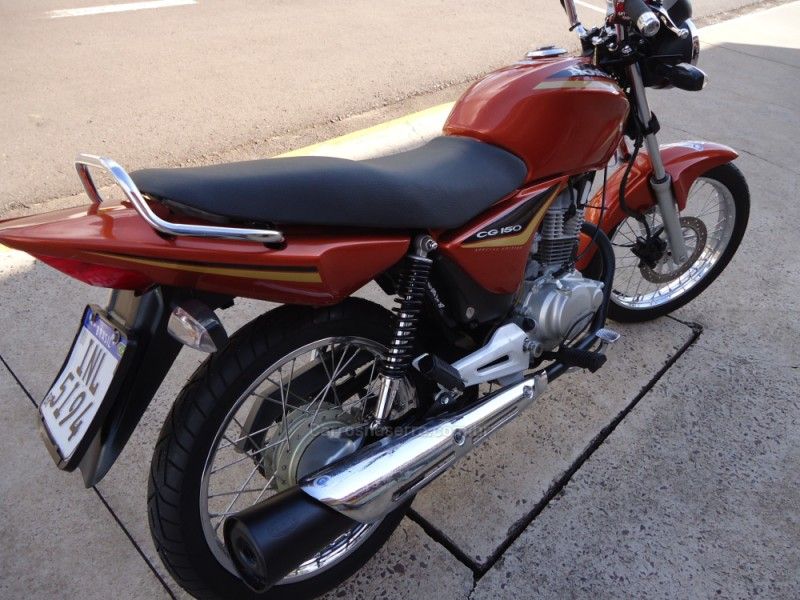 Honda Motos CG 150 TITAN ESD 2007/2007 BOURSCHEID CARROS E MOTOS SANTA CLARA DO SUL / Carros no Vale