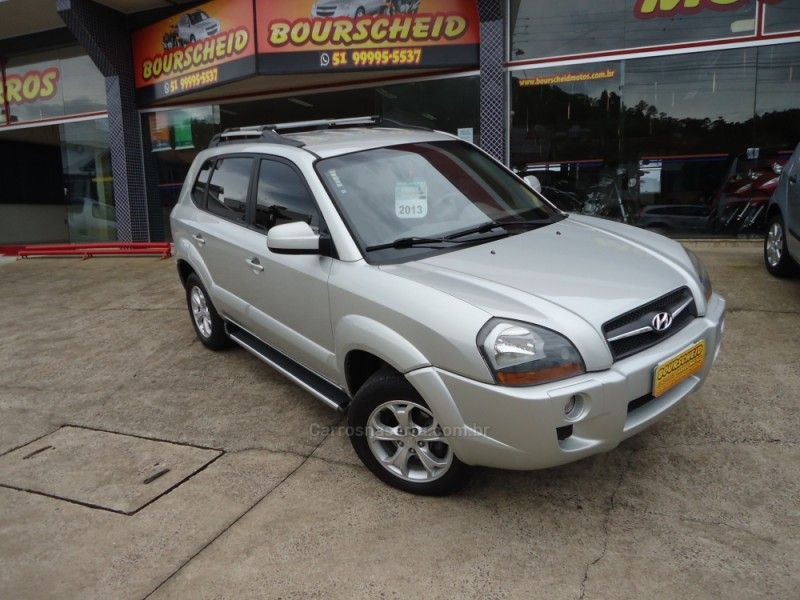 HYUNDAI TUCSON 2.0 MPFI GLS 16V 143CV 2WD 2013/2013 BOURSCHEID CARROS E MOTOS SANTA CLARA DO SUL / Carros no Vale