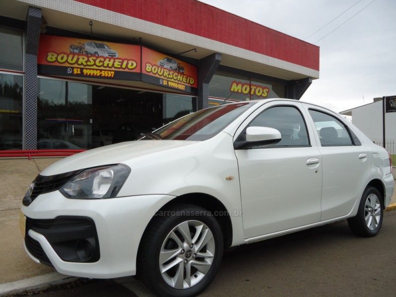 TOYOTA ETIOS 1.5 X PLUS 16V 2018/2019 BOURSCHEID CARROS E MOTOS SANTA CLARA DO SUL / Carros no Vale TOYOTA ETIOS 1.5 X PLUS 16V 2018/2019 BOURSCHEID CARROS E MOTOS SANTA CLARA DO SUL / Carros no Vale