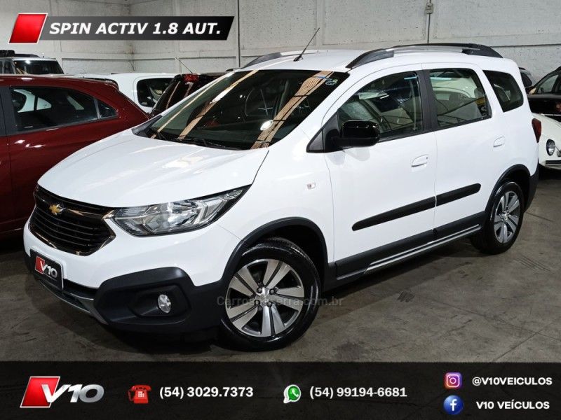 CHEVROLET SPIN 1.8 ACTIV 8V 2019/2020 V10 VEÍCULOS CAXIAS DO SUL / Carros no Vale