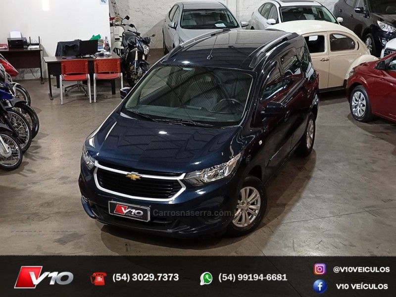 CHEVROLET SPIN 1.8 LT 8V 2019/2020 V10 VEÍCULOS CAXIAS DO SUL / Carros no Vale CHEVROLET SPIN 1.8 LT 8V 2019/2020 V10 VEÍCULOS CAXIAS DO SUL / Carros no Vale