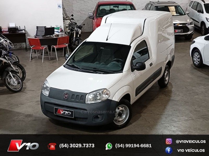 FIAT FIORINO 1.4 HARD WORKING FURGÃO EVO 8V 2020/2021 V10 VEÍCULOS CAXIAS DO SUL / Carros no Vale