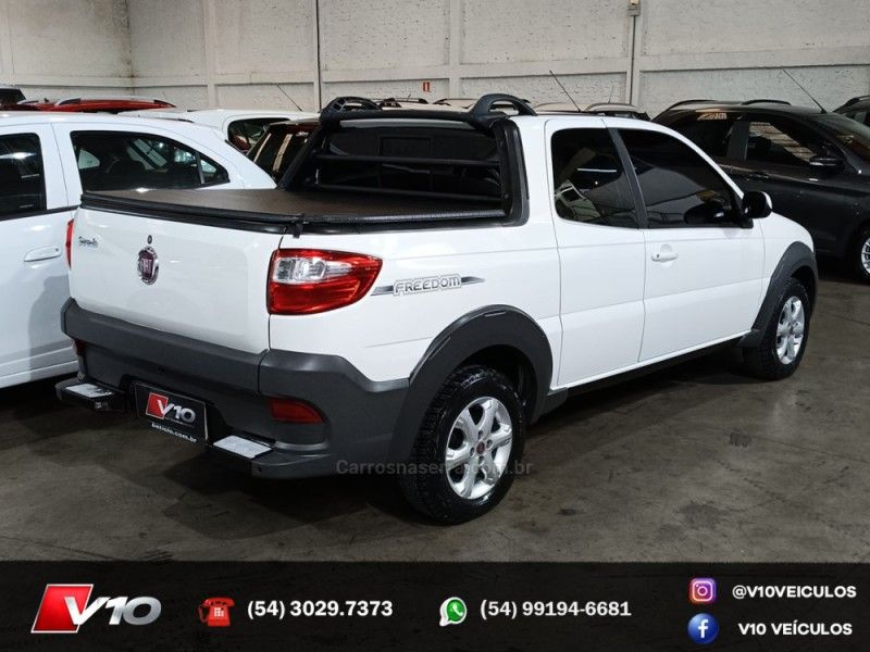 FIAT STRADA 1.4 FREEDOM CD 8V 3P 2018/2019 V10 VEÍCULOS CAXIAS DO SUL / Carros no Vale