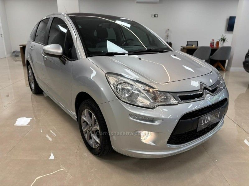 CITROËN C3 1.6 TENDANCE 16V 2016/2017 LUIGGI AUTOMÓVEIS CARLOS BARBOSA / Carros no Vale