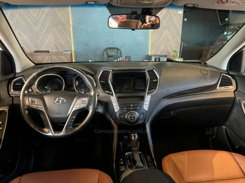 HYUNDAI SANTA FÉ 3.5 MPFI GLS 7 LUGARES V6 24V 285CV 2015/2015 AUTOGRIF MOTORS CAMPO BOM / Carros no Vale